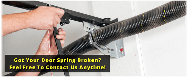 Broken Garage Door Spring Brea CA